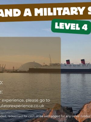 ECDIS Level 4 Military Ship Simulator Experience Voucher